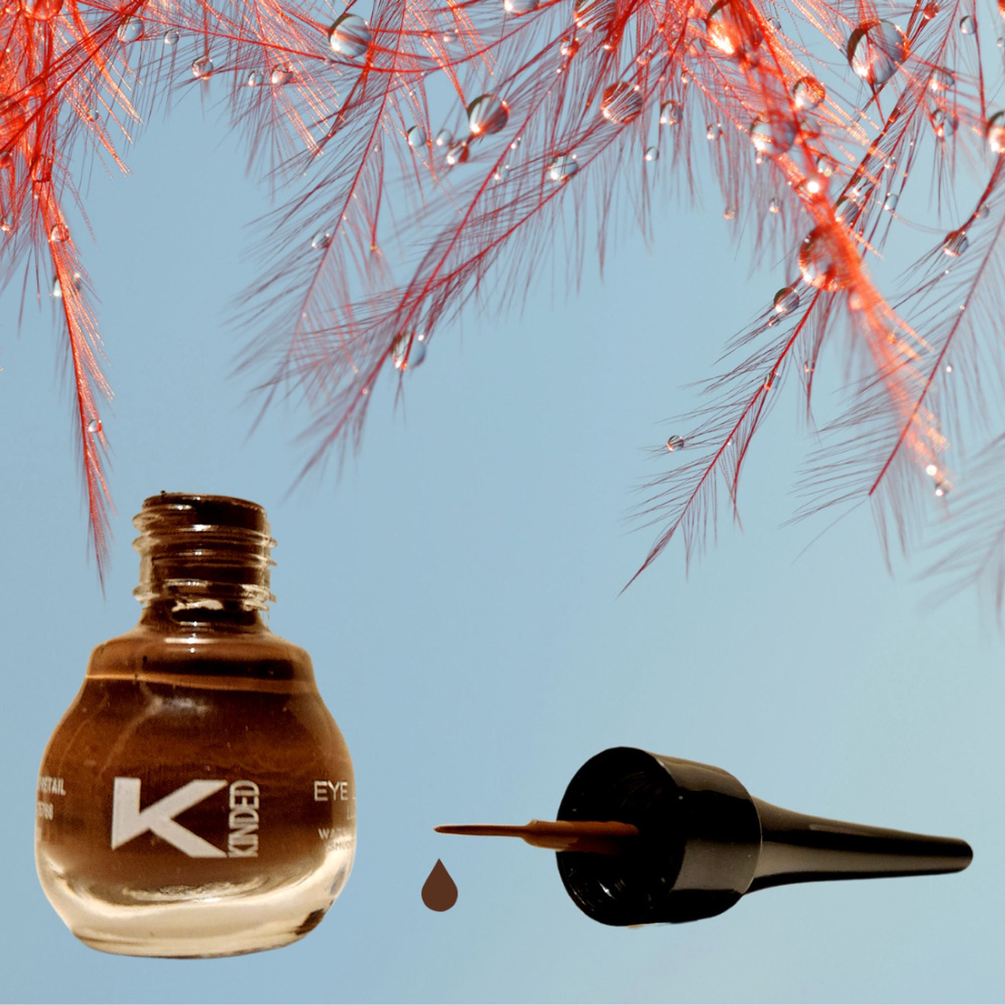 kinded liquid eye liner chocolate brown