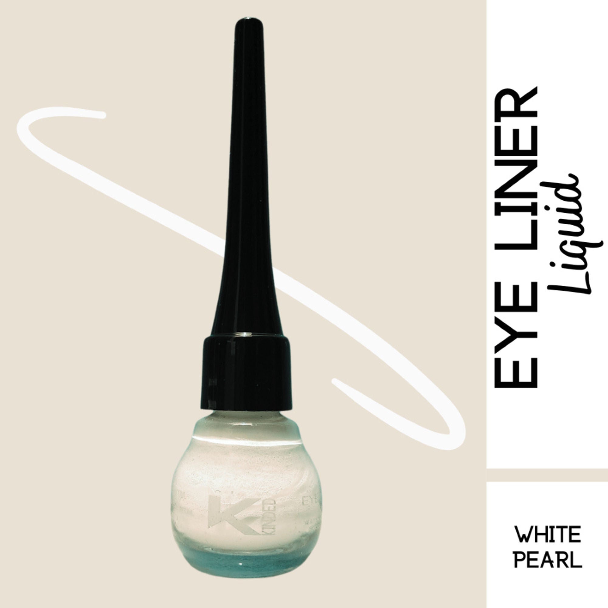 kinded liquid eye liner white pearl