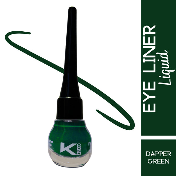 kinded liquid eye liner dapper green