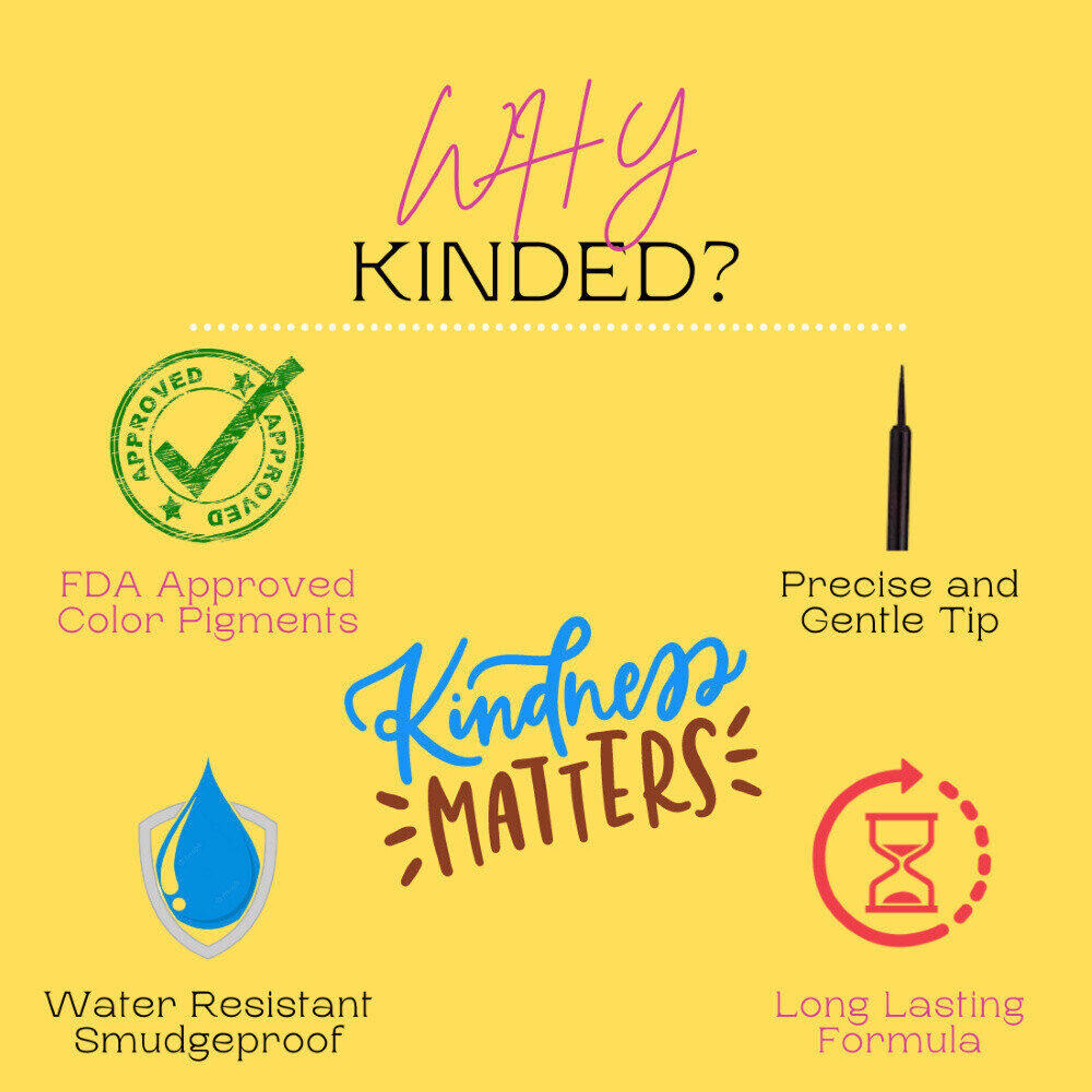 kinded liquid metallic eye liner greyish silver