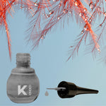 Thumbnail for kinded liquid metallic eye liner greyish silver
