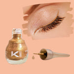 Thumbnail for kinded liquid metallic eye liner cool copper