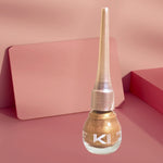 Thumbnail for kinded liquid metallic eye liner cool copper