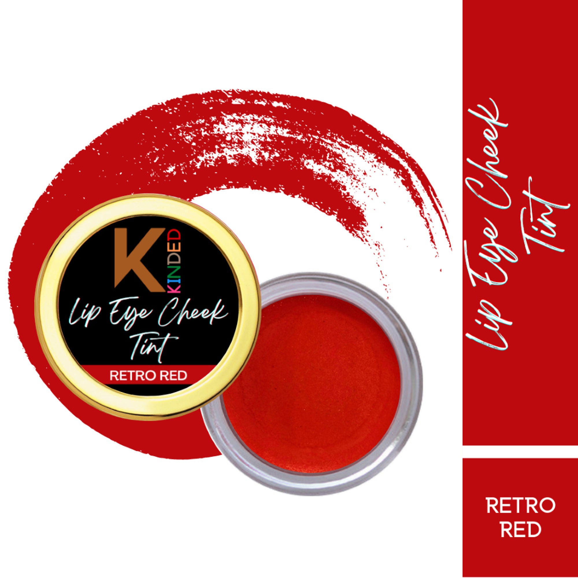 kinded lip eye and cheek tint retro red