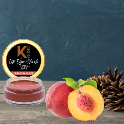 kinded lip eye and cheek tint peachy nude