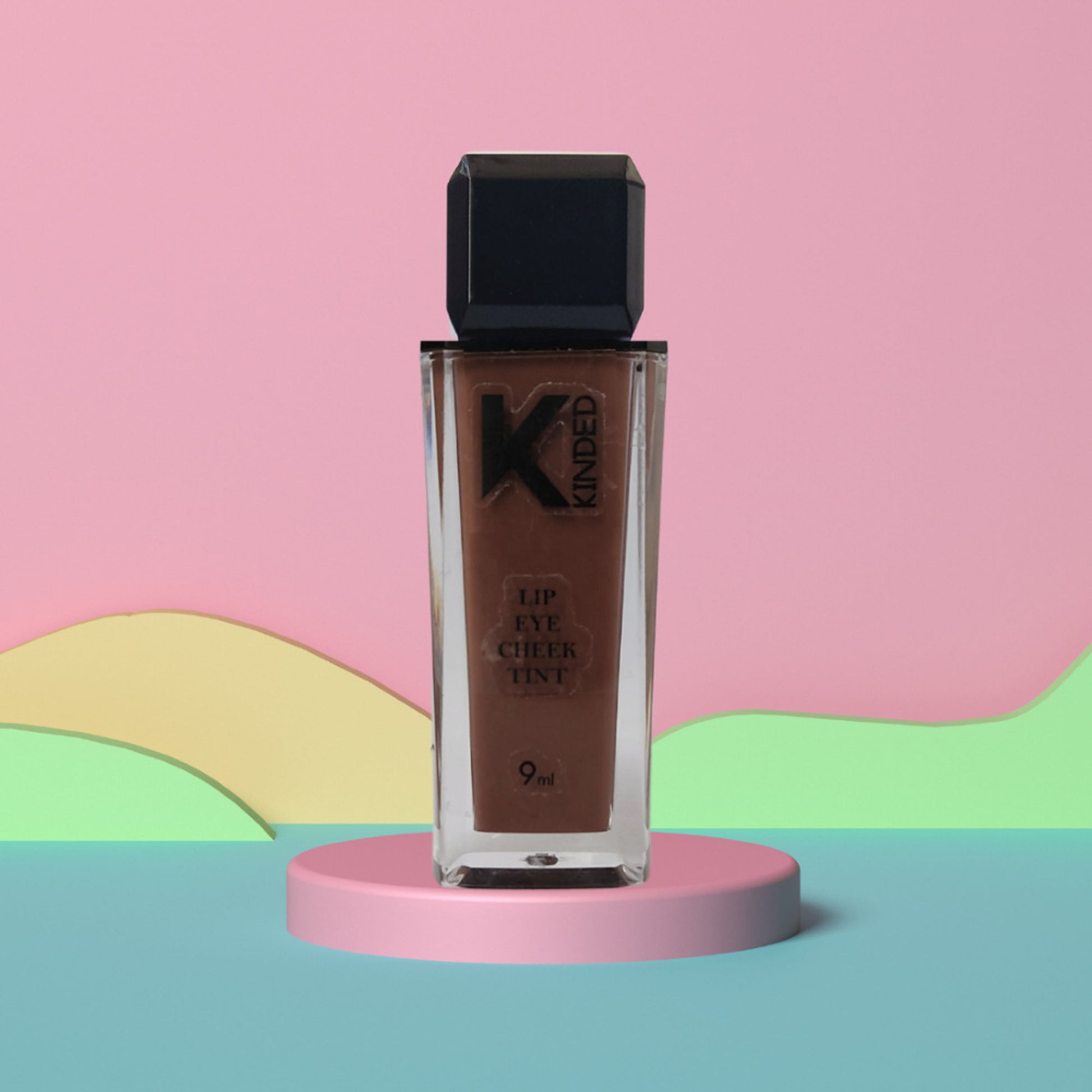 kinded lip eye cheek tint with vitamin e enriched 07 choco brown