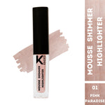 Thumbnail for kinded mousse shimmer highlighter pink paradise