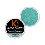 Thumbnail for kinded loose shimmer makeup foil pigments powder sea green