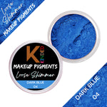 Thumbnail for kinded loose shimmer makeup foil pigments powder dark blue