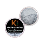 Thumbnail for kinded loose shimmer makeup foil pigments powder greyish silver