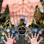 Thumbnail for kinded loose shimmer makeup foil pigments powder pinkish purple