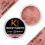 Thumbnail for kinded loose shimmer makeup foil pigments powder rose gold