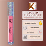 Thumbnail for kinded liquid lip colour lipstick lip gloss 01 barbie pink