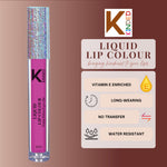Thumbnail for kinded liquid lip colour lipstick lip gloss 02 more magenta