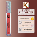 Thumbnail for kinded liquid lip colour lipstick lip gloss 03 vermilion red