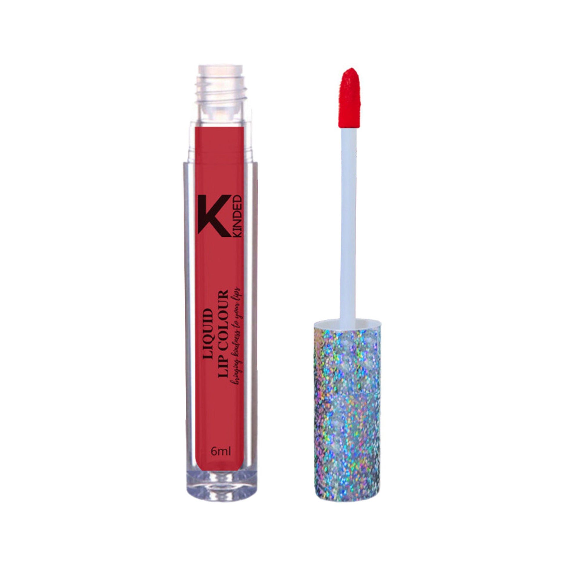 kinded liquid lip colour lipstick lip gloss 04 brick red