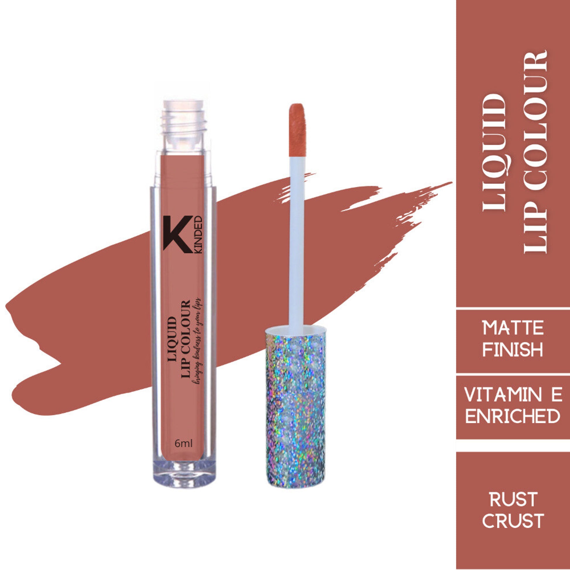 kinded liquid lip colour lipstick lip gloss 05 rust crust