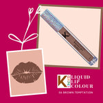 Thumbnail for kinded liquid lip colour lipstick lip gloss 06 brown temptation