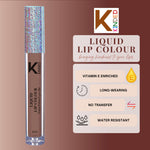 Thumbnail for kinded liquid lip colour lipstick lip gloss 06 brown temptation