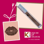 Thumbnail for kinded liquid lip colour lipstick lip gloss 07 choco brown