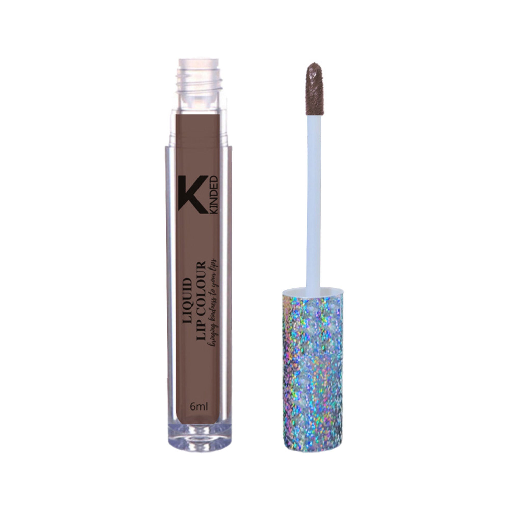 kinded liquid lip colour lipstick lip gloss 07 choco brown