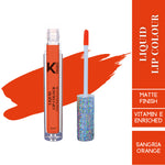 Thumbnail for kinded liquid lip colour lipstick lip gloss 08 sangria orange