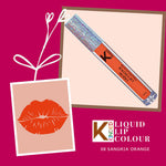 Thumbnail for kinded liquid lip colour lipstick lip gloss 08 sangria orange