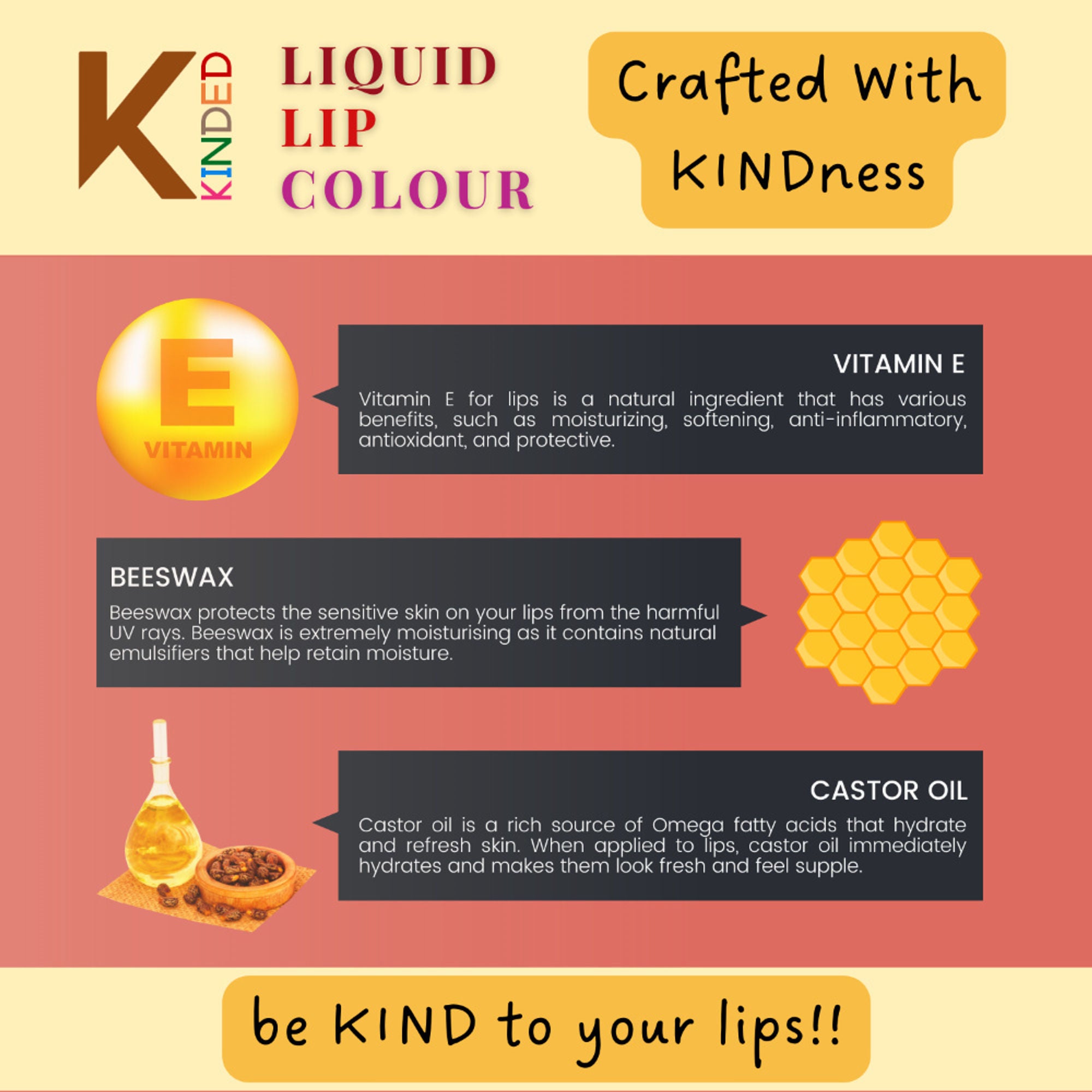 kinded liquid lip colour lipstick lip gloss 08 sangria orange