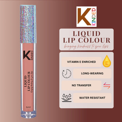 kinded liquid lip colour lipstick lip gloss 10 perfect nude
