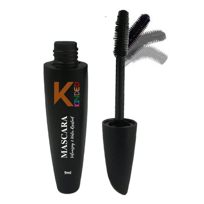 KINDED Volumizing & Waterproof Long Lasting Smudgeproof Mascara   Black