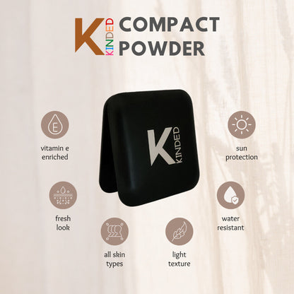kinded sun protection compact powder with vitamin e 03 warm beige
