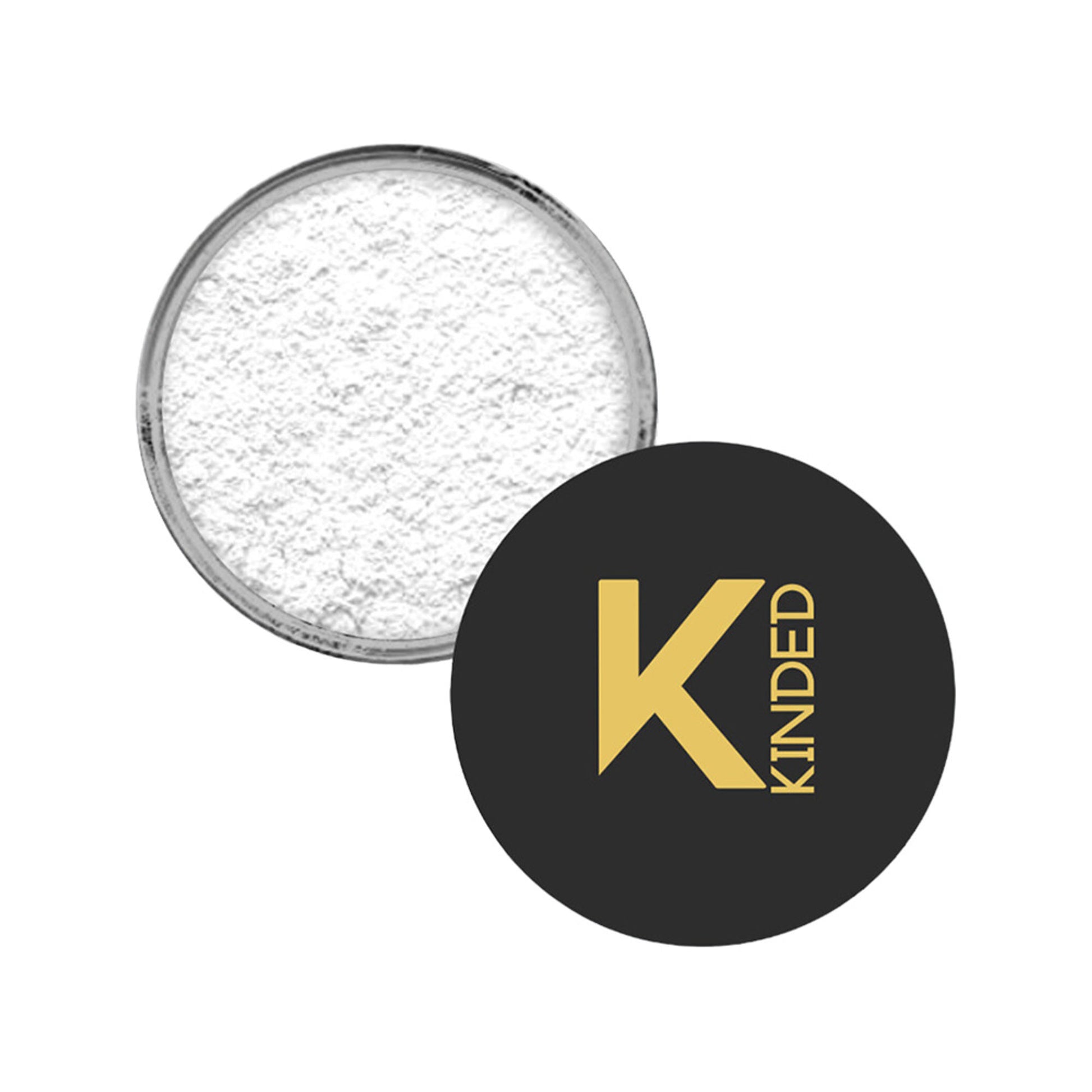 kinded setting loose powder translucent white