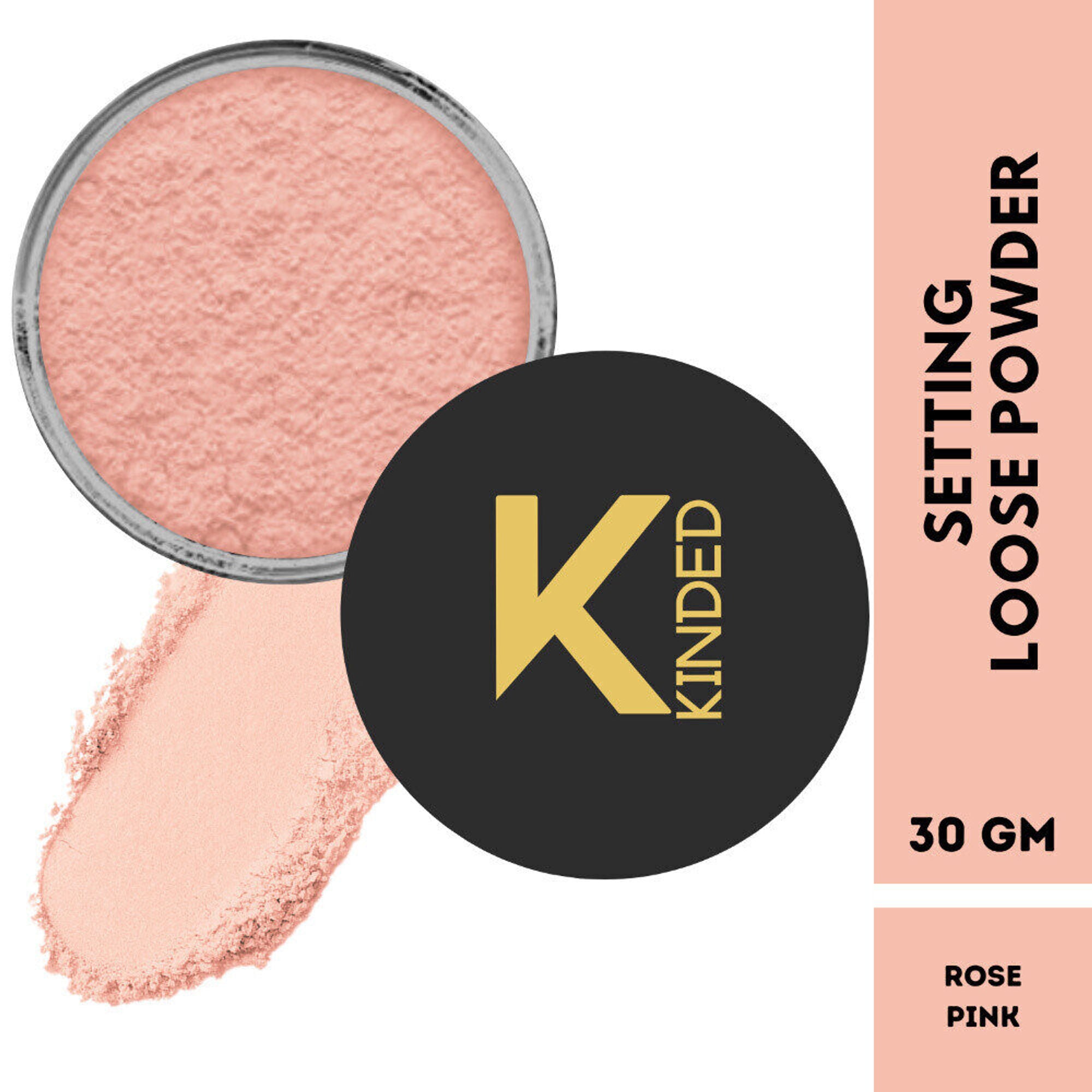 kinded setting loose powder rose pink