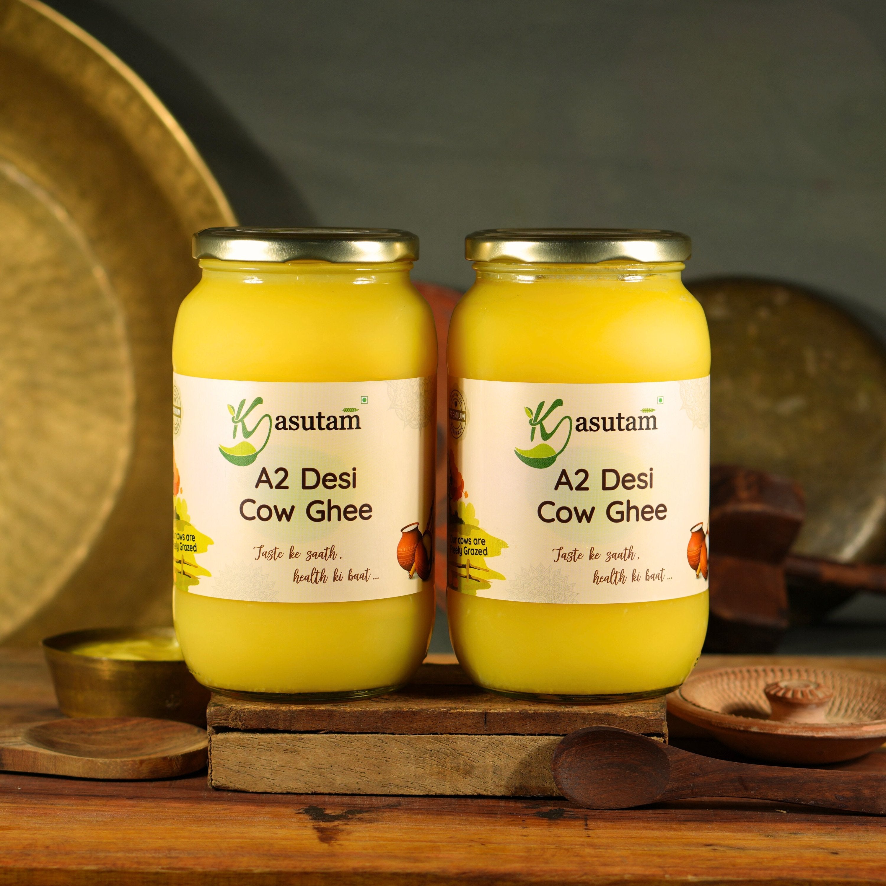 Kasutam A2 Desi Cow Bilona Ghee - Distacart