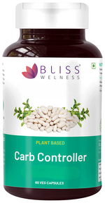 Thumbnail for Bliss Welness Carb Controller White Kidney Bean Extract Vegetarian Capsule - Distacart