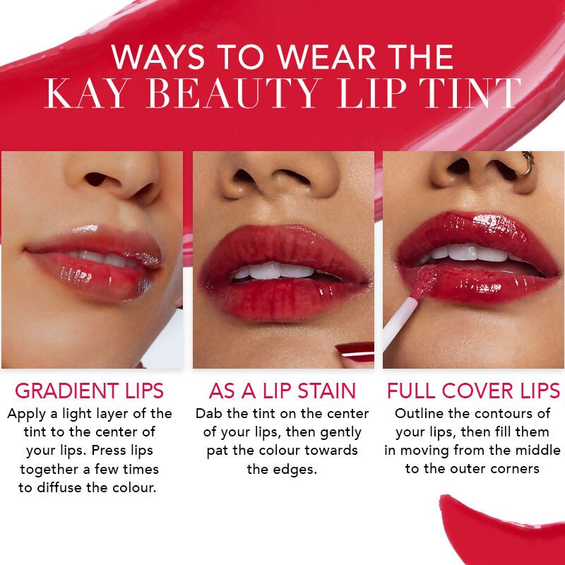 Kay Beauty Lip Tint - Fiery - Distacart