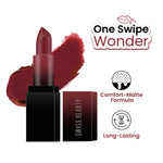 Thumbnail for Swiss Beauty HD Matte Lipstick , High Coverage , Lightweight - 04 Hot Cherry