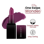 Thumbnail for Swiss Beauty HD Matte Lipstick , High Coverage , Lightweight - 12 Attitude