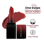 Thumbnail for Swiss Beauty HD Matte Lipstick , High Coverage , Lightweight - 14 Pop Red
