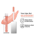 Thumbnail for Swiss Beauty Plump Up Wet Lip Gloss For Glossy And Fuller Lips - 3 Kinde Naked