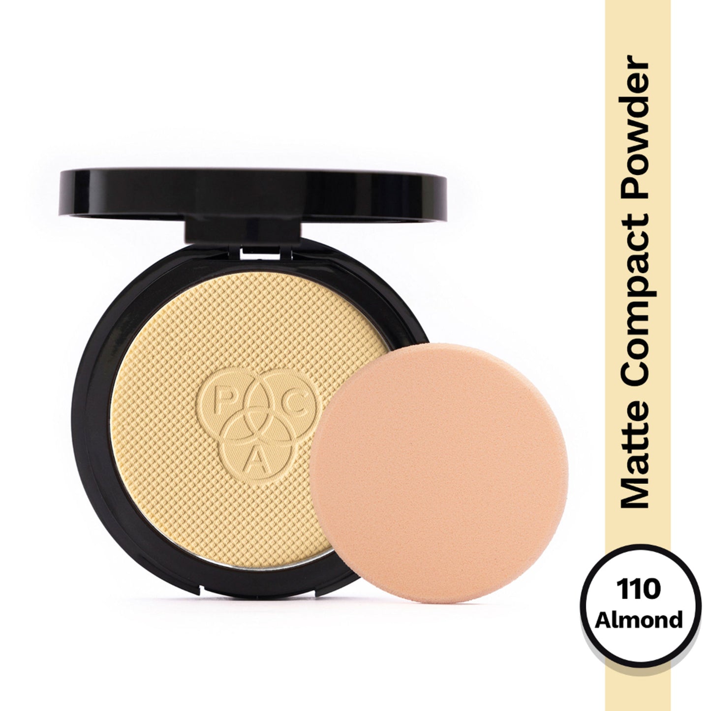 PAC Matte Touch Compact Powder - 110 Almond