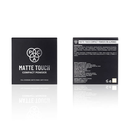 PAC Studio Matte Touch Compact Powder - 110 Almond - Distacart