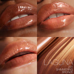 Thumbnail for nars hot escape afterglow lip oil 213 laguna