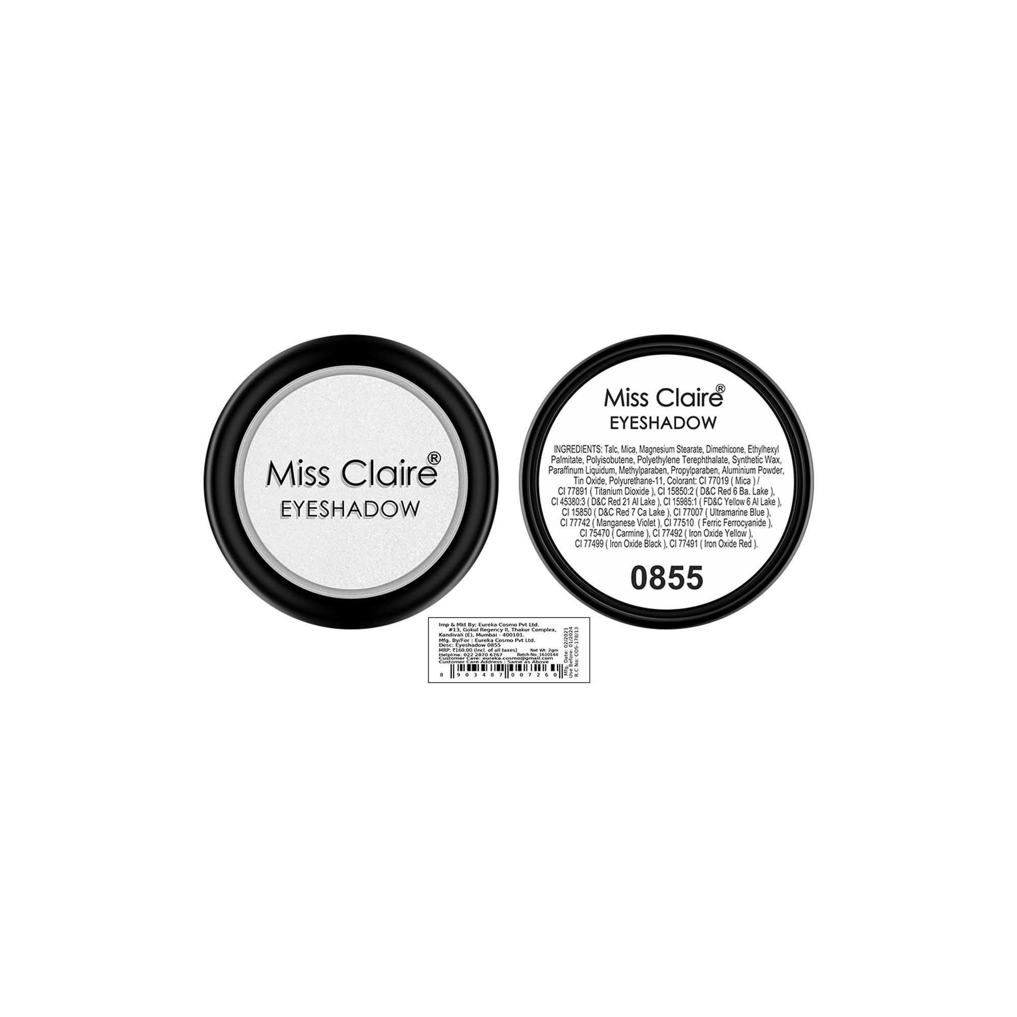 Miss Claire Single Eyeshadow - 855