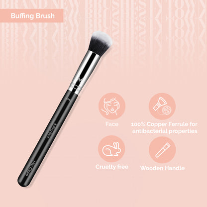 Miss Claire M43 - Buffing Brush - Chrome - Distacart
