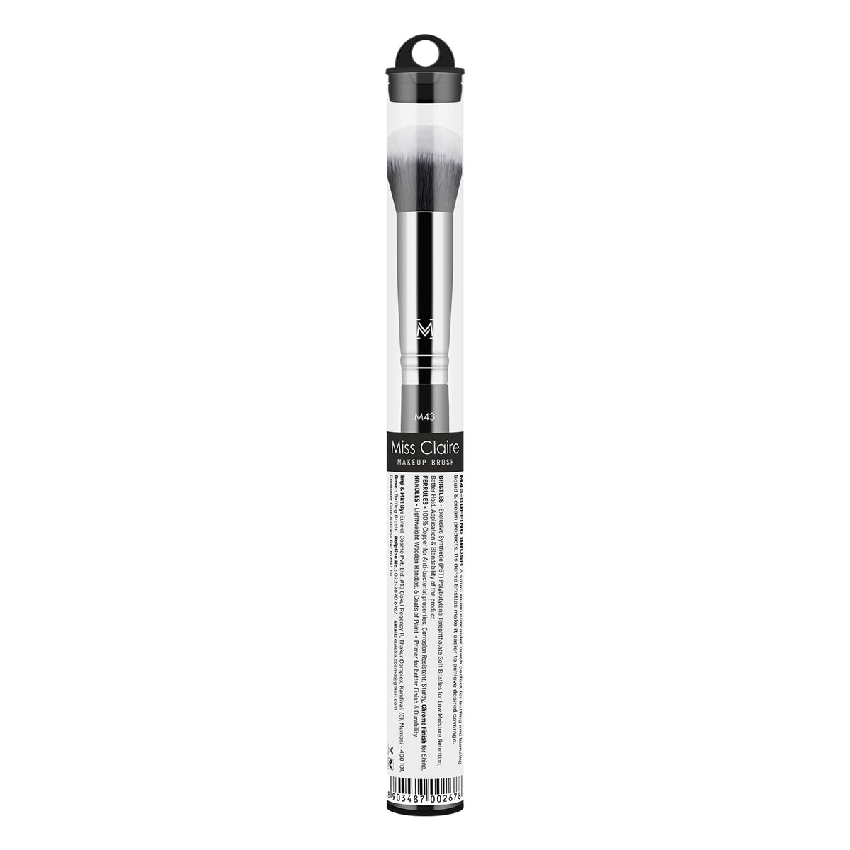 Miss Claire M43 - Buffing Brush - Chrome - Distacart