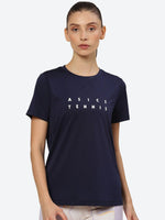 Thumbnail for ASICS Women Typography Court Graphic Printed T-shirt - Distacart