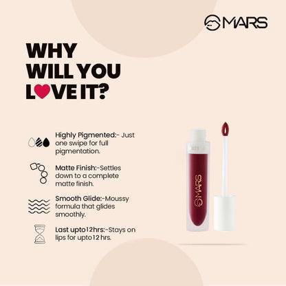 MARS Cosmetics Liquid Lip Color - Outrageous - Distacart