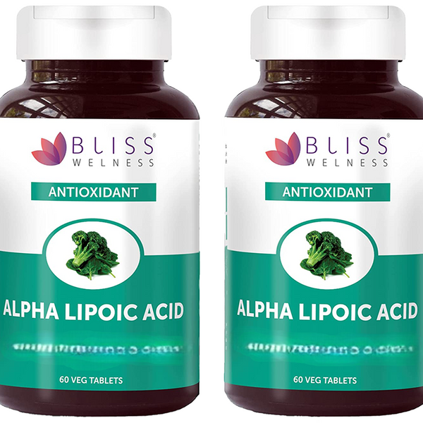 Bliss Welness Antioxidant Alpha Lipoic Acid Veg Tablet - Distacart