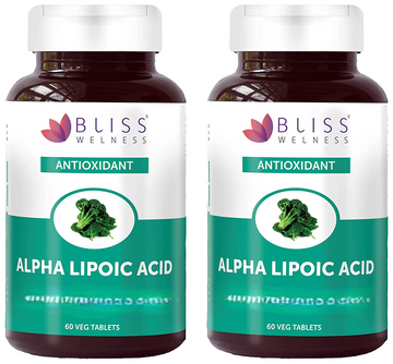Bliss Welness Antioxidant Alpha Lipoic Acid Veg Tablet - Distacart